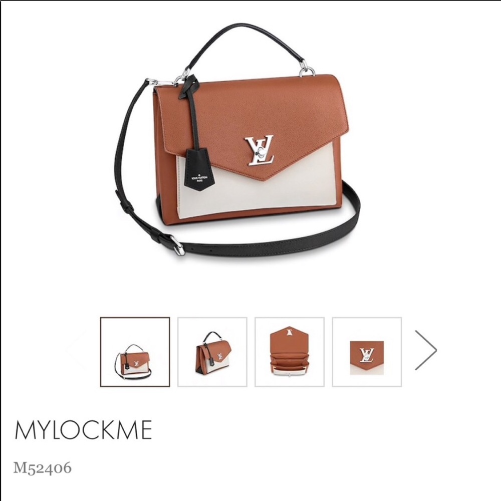 ✨🍁Beautiful Versatile Louis Vuitton Lockme🍁✨ - Picture 1 of 7